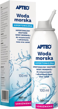 Woda morska hipertoniczna 100 ml od 3 lat