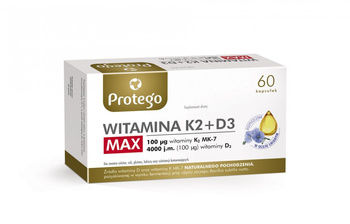 Protego Witamina K2+D3 Max 60 kapsułek