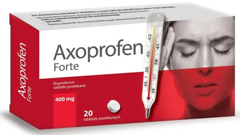 Axoprofen Forte, 400 mg, 20 tabletek powlekanych