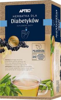 Herbatka dla diabetyków Apteo 20 sztuk