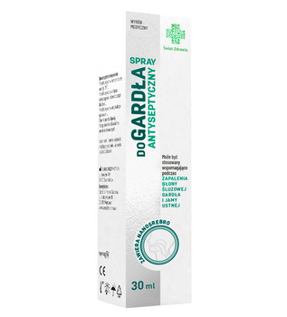 SPRAY NA GARDŁO ANTYSEPTYCZNY 30 ml