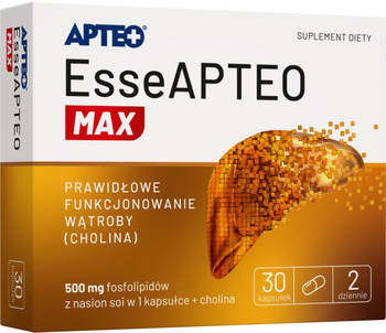 EsseApteo MAX 500 mg fosfolipidów 30 kapsułek