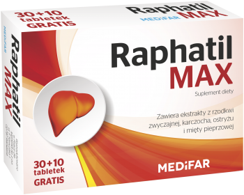 Raphatil Max 40 tabletek MEDiFAR