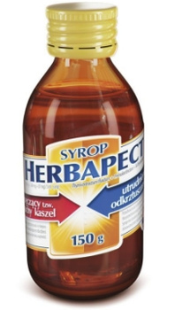 HERBAPECT, (498 mg + 349 mg + 87 mg)/5 ml, syrop 150 ml