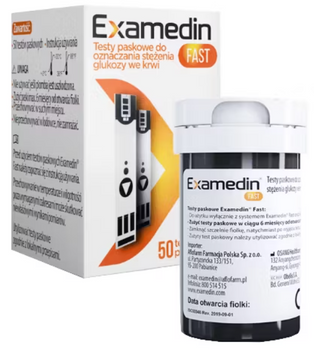 Examedin Fast, 50 pasków