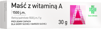Maść z witaminą A 1500 jm 30g Świat Zdrowia