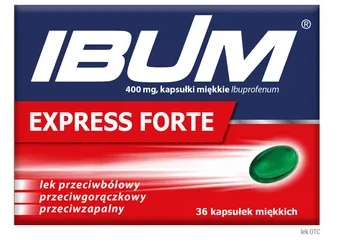Ibum Express Forte  400 mg, 36 kapsułek miękkich