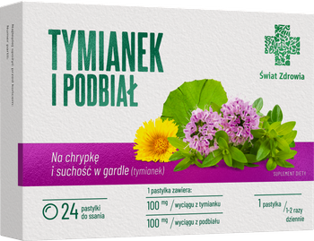 Tymianek i podbiał, 24 sztuki