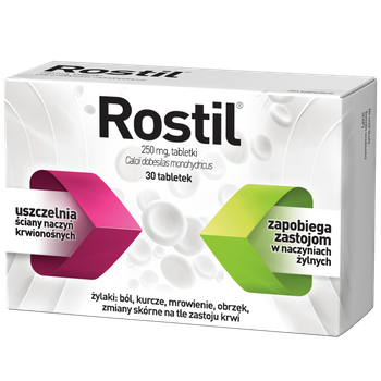 Rostil, 250 mg, 30 tabletek