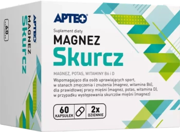 Magnez Skurcz APTEO 60 kapsułek