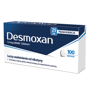 Desmoxan, 1,5 mg 100 tabletek
