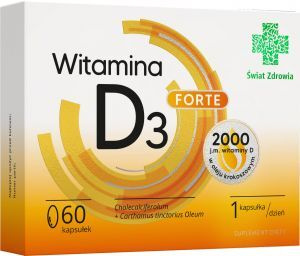 WITAMINA D3 FORTE 2000 j.m. 60 KAPSUŁEK