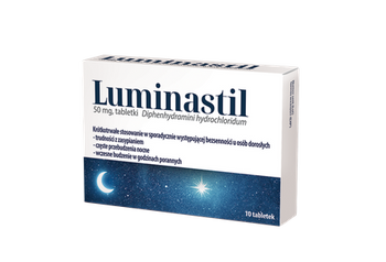 Luminastil, 50 mg, 10 tabletek