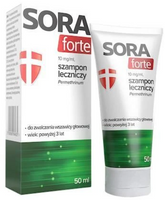 SORA FORTE 10 mg/ml, szampon leczniczy 50 ml