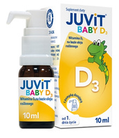 Juvit Baby D3 krople doustne 10 ml