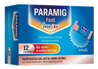 PARAMIG Fast Junior 250 mg, granulat, 12 saszetek