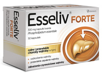 Esseliv Forte 300 mg 50 kapsułek