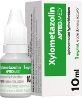Xylometazolin APTEO MED 1 mg/ml, krople do nosa, 10 ml