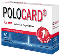 Polocard, 75 mg, 60 tabletek dojelitowych