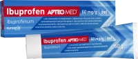 Ibuprofen APTEO MED, 50 mg/g, żel 50 g