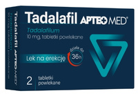 Tadalafil APTEO MED 10 mg 2 tabletki powlekane