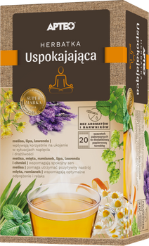 Herbatka uspokajająca z pomarańczą APTEO 20 saszetek