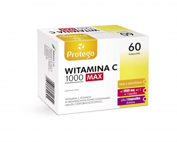 Protego Witamina C 1000 Max 60 kapsułek