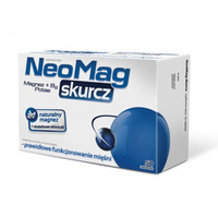 NeoMag skurcz Magnez + B6 + Potas 50 tabletek