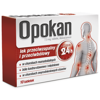 Opokan, 7,5 mg,  10 tabletek