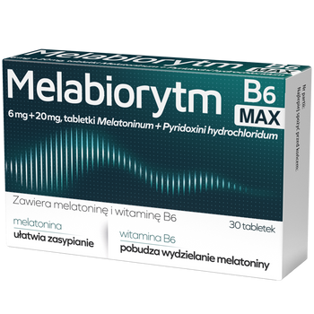 Melabiorytm B6 max, 30 tabletek