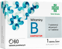 Witaminy B Compositum, 60 tabletek powlekanych