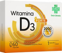 WITAMINA D3 FORTE 2000 j.m. 60 KAPSUŁEK