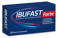 Ibufast Forte tabl.powl. 400 mg 50 tabletek