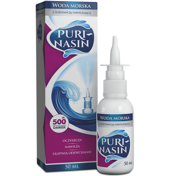 Puri-nasin Woda morska z substancją nawilżającą 50 ml
