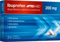 Ibuprofen APTEO MED, 200 mg, 24 tabletki powlekane