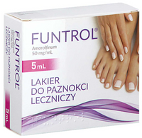 Funtrol, 50 mg/mL, 5 ml, lakier do paznokci leczniczy