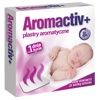 Aromactiv + Plastry aromatyczne 5 plastrów