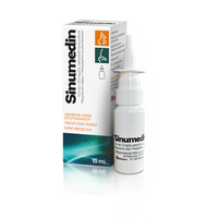 Sinumedin, (1,5 mg + 2,5 mg)/ml, aerozol do nosa, roztwór
