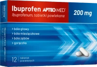 Ibuprofen APTEO MED, 200 mg, 12 tabletki powlekane
