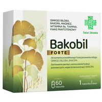 Bakobil FORTE 60 kapsułek Świat Zdrowia