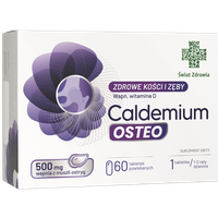 Caldemium OSTEO ZDROWE ZĘBY I KOŚCI 60 tabletek powlekanych